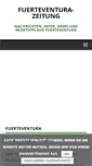 Mobile Screenshot of fuerteventurazeitung.de
